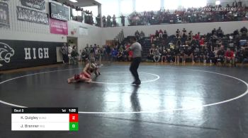 160 lbs Round Of 16 - David Rhein, Schuylkill Valley vs Carter Nace, West Perry