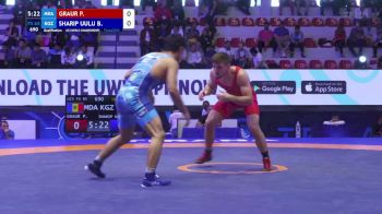 65 kg Qualif. - Pavel Graur, Moldova vs Bilol Sharip Uulu, Kyrgyzstan