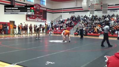 175 lbs Semifinal - Blake Mather, West Delaware, Manchester vs Mason Pruisner, AP-GC