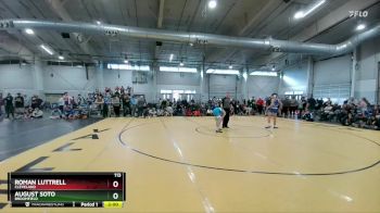 113 lbs Champ. Round 3 - Roman Luttrell, Cleveland vs August Soto, Broomfield