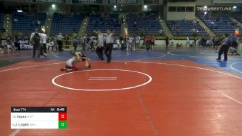 Consolation - Ivan Lopez, Whitted Trained vs Jesse Loges, MWC Wrestling Academy