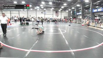 100 lbs Round Of 32 - Elijah Santiago, Revival Freeze - MS vs Luke Pluchino, Shore Thing Surf - MS