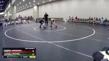 126 lbs Semis & Wb (16 Team) - Markell Mitchell, Ohio Titan Blue vs Haeden Jorgenson, SD Red