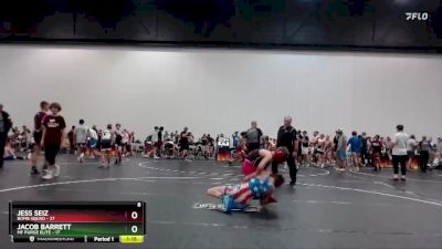 96 lbs Round 8 (10 Team) - Jess Seiz, Bomb Squad vs Jacob Barrett, MF Purge Elite