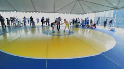 71 lbs Champ. Round 1 - Weston Rivera, Mantanona TC vs Joshua Woolley, Savage House Wrestling Club