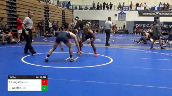 152 lbs Quarterfinal - Trey Langston, Woodland vs Robert Weston, Lassiter/Levelup