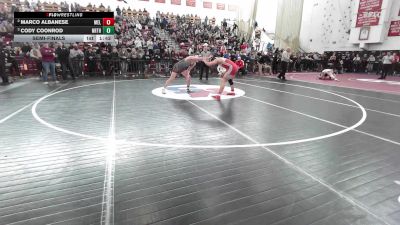 157 lbs Semifinal - Marco Albanese, Melrose vs Cody Coonrod, Northbridge