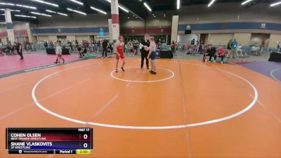 149 lbs Cons. Semi - Cohen Olsen, Best Trained Wrestling vs Shane Vlaskovits, 3F Wrestling