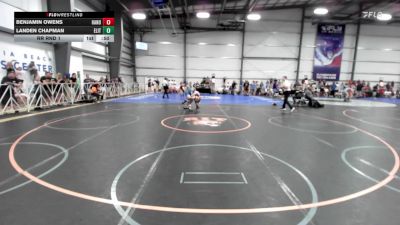 145 lbs Rr Rnd 1 - Benjamin Owens, Hanover Hawkeye vs Landen Chapman, Elite NJ Boys Black