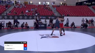 77 kg Rnd Of 16 - Kamal Bey, Army (WCAP) vs Tyler Eischens, California Regional Training Center (RTC)