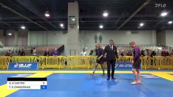 GREGORIO G CASTRO vs TYLER S ZIMMERMAN 2023 American National IBJJF Jiu-Jitsu Championship