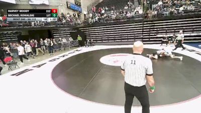 6A 113 lbs Cons. Semi - Harvey Moody, Riverton vs Michael Kowalski, Layton