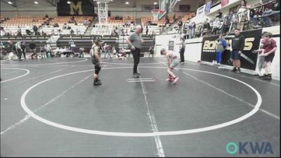 67-70 lbs Rr Rnd 5 - Chance Chill, Perry Wrestling Academy vs Isaiah Rodriguez, All American Wrestling