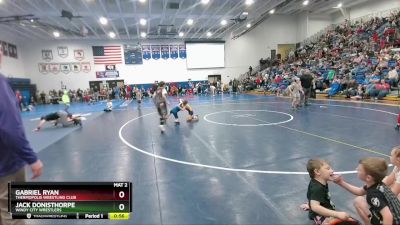 59 lbs Quarterfinal - Gabriel Ryan, Thermopolis Wrestling Club vs Jack Donisthorpe, Windy City Wrestlers