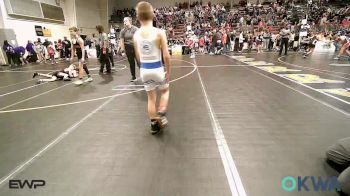 80 lbs Round Of 16 - Bowman Buckner, Berryhill Wrestling Club vs Judson Gann, Barnsdall Youth Wrestling