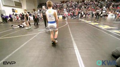 80 lbs Round Of 16 - Bowman Buckner, Berryhill Wrestling Club vs Judson Gann, Barnsdall Youth Wrestling