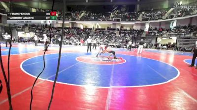 113-3A Cons. Semi - Anthony Aguayo, Jefferson vs Tyson Penson, Sandy Creek HS