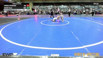 58 lbs Consi Of 8 #1 - Angelo Sanchez, Reign Wrestling Club vs David Villa, Southwest Stallions WC