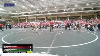 125 lbs 3rd Place Match - Kortney Akpan, WTC vs Denver Hughes, Columbus