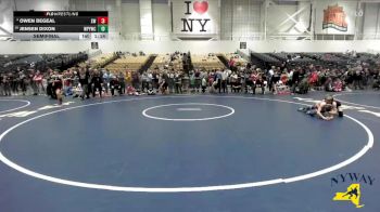 70 lbs Semifinal - Jensen Dixon, Whitney Point Youth Wrestling Club vs Owen Begeal, Xtreme Wrestling