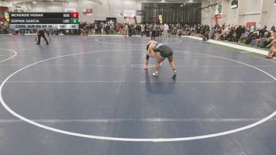 130 lbs Cons. Sub-rd Of 16 - McKenzie Hodak, Badkarma vs Sophia Garcia, Lancer WC