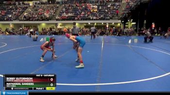 90 lbs Quarterfinal - Bobby Gutormson, Pursuit Wrestling Minnesota vs Nathanial Sanders, Red Cobra