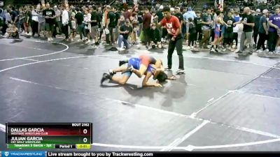 105 lbs Cons. Round 1 - Julian Garcia, Cry Wolf Wrestling vs Dallas Garcia, Westside Wrestling Club