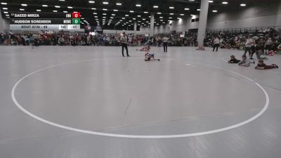 49 lbs Champ. Rd Of 16 - Hudson Sorensen, MN Elite Wrestling Club vs Saeed Mirza, Edina Wrestling Association