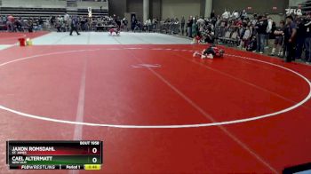 76 lbs 3rd Place Match - Jaxon Romsdahl, St. James vs Cael Altermatt, New Ulm