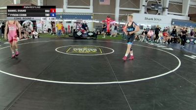 150 lbs Cons. Round 4 - Daniel Evans, Colorado vs Tyson Cobb, Team Idaho Wrestling Club