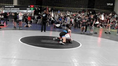 101 lbs Rr Rnd 7 - Cole Salce, Team Tugman - MSC vs Chase Lepoidevin, Revolution Wrestling Club - MSC