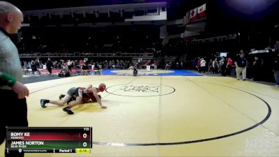 113 lbs Cons. Round 1 - Bomy Ke, Modesto vs James Norton, Bear River