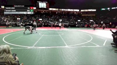 126 lbs Champ. Round 2 - Davis Lenz, FSJ3 vs Wyatt Ours, WSW1