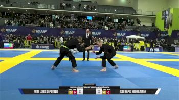 Joni Tapio Kainulainen vs Wim Louis Deputter 2026 European Jiu-Jitsu IBJJF Championship