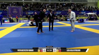 Luca Dello Strologo vs Piotr Krzysztof Kurkus 2026 European Jiu-Jitsu IBJJF Championship