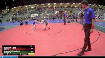 108 lbs Semis & 1st Wrestleback (8 Team) - Kiah Worthington, Newberg vs Garrett Head, Sandy