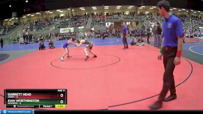 108 lbs Semis & 1st Wrestleback (8 Team) - Kiah Worthington, Newberg vs Garrett Head, Sandy