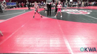 49 lbs Consi Of 8 #2 - Gracelyn Alber, Barnsdall Youth Wrestling vs Kolton Snyder, Skiatook Youth Wrestling