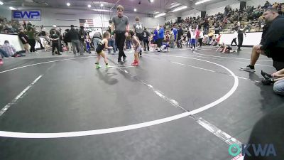 40-43 lbs Rr Rnd 3 - Brynlee Burchett, Raw Wrestling Club vs Hunter Prose, Jay Wrestling Club