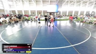 144 lbs Round 1 (6 Team) - Travis Cardenas, Arizona vs Denys Tsap, North Carolina
