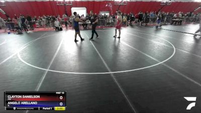 285 lbs Cons. Round 2 - Clayton Danielson, MN vs Angelo Arellano, IL