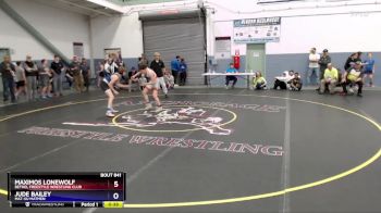 119 lbs Cons. Semi - Maximos Lonewolf, Bethel Freestyle Wrestling Club vs Jude Bailey, Mat-Su Matmen