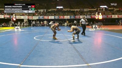 149 lbs Placement (16 Team) - Joseph Innamorato, Centenary University vs Michael Phoutasen, Apprentice School