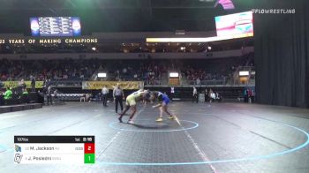 197 lbs 5th Place - Michael Jackson, Allen vs Joseph Posledni, Grand Valley State