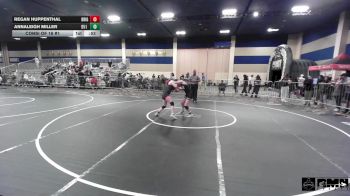 109 lbs Consi Of 16 #1 - Regan Huppenthal, Brighton vs Annaleigh Miller, 951 Wc