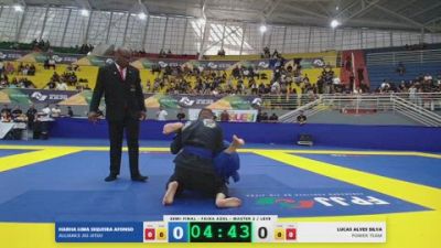 HARHA LIMA SIQUEIRA AFONSO vs HARHA LUCAS 2026 FPJJ Circuito Paulista GI Etapa 3