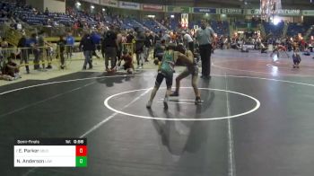 Semifinal - Easton Parker, Golden Eagles WC vs Nazareth Anderson, LAW