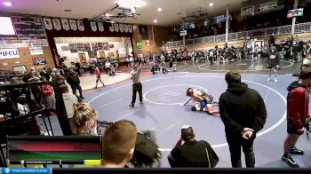 132 lbs Champ. Round 1 - Jose Toscano, Granger vs Brock Berger, Deer Park