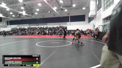 87 lbs Round 2 - Dwyane Nguyen, Hawkeye vs Cameron Ganley, Moorpark Wrestling Club