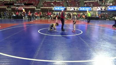 62 lbs Cons. Semi - Isaiah Tapia, Kalispell Wrestling Club vs Reid LeProwse, Mine Yard Dogs Wrestling Club
